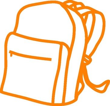 Backpack Clip Art N49