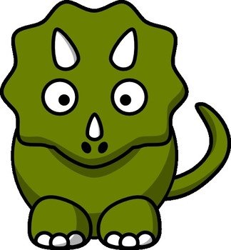 Cartoon Dinosaur Clip Art N57