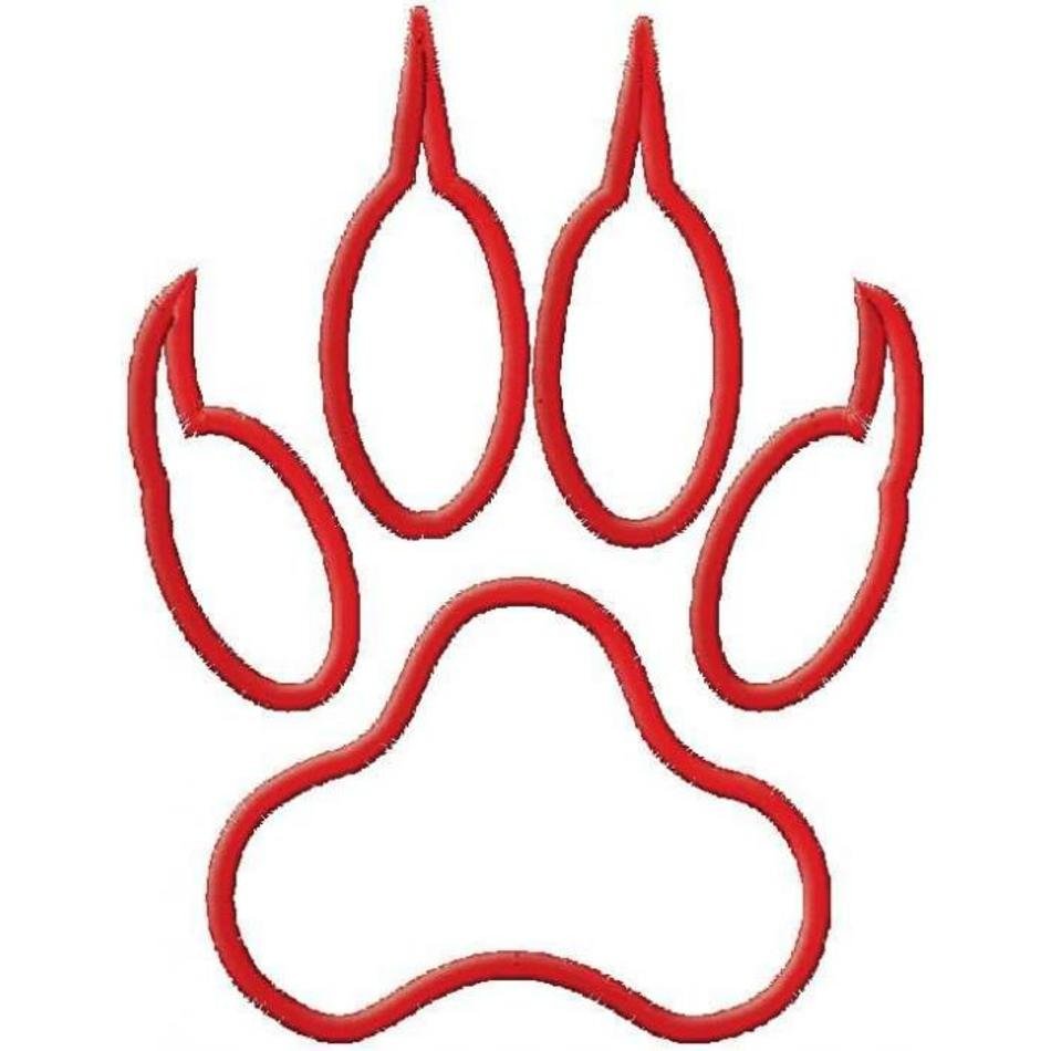 Tiger Paw Clip Art N25