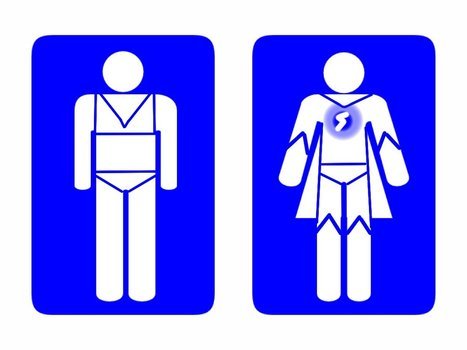 Ä°llustration of the Restroom Signs