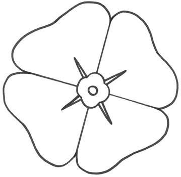Poppy Coloring Page