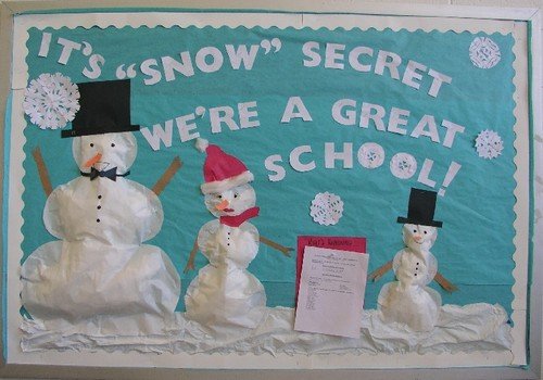 Winter Bulletin Board Ideas