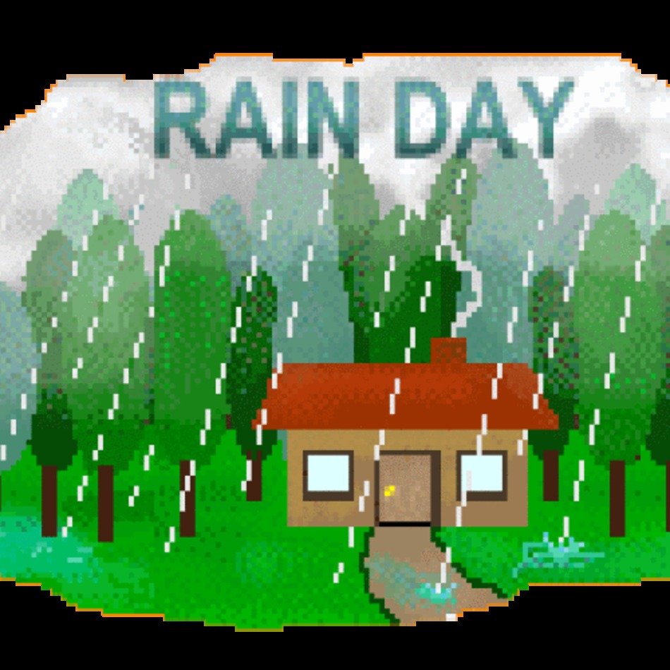 Rainy Day Clip Art N24