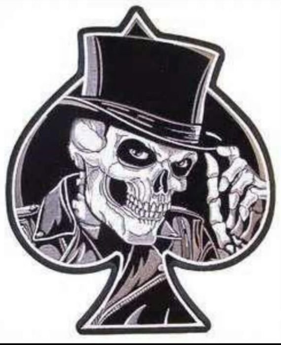 Ace Of Spades And Skull