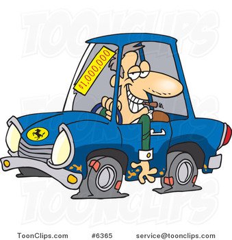 Car Salesman Cartoon N2