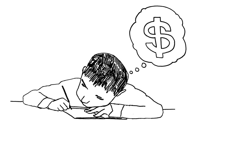 letter about financial assistance as a picture for clipart