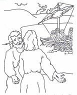 Fishers Of Men Coloring Page