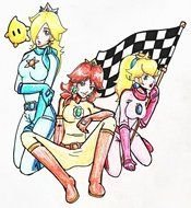Princess Rosalina Mario Kart