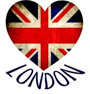 london heart flag drawing