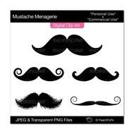 Mustache Clip Art N46