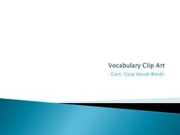 Vocabulary Words Clip Art N9