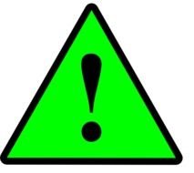 Warning Clip Art N6