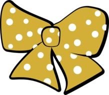 Cheer Bow Clip Art N8
