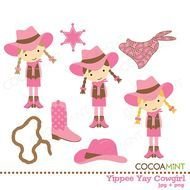 Cowgirl Clip Art N24