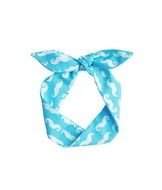 Ayunda Tied Headband ndash Blue