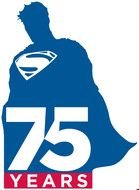 Superman 75 as a logo