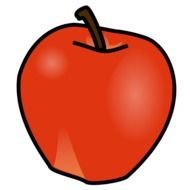 Apple Fruit as a picture for a clipart