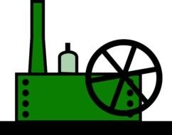 Clip Art Manufacturing Factory N2