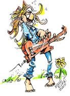 Female Singer Clip Art N6
