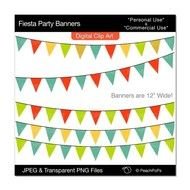 Fiesta Banner Clip Art N2
