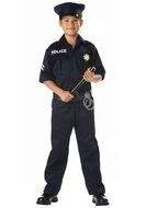 Police Officer Kids Halloween Costumes drawing