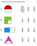 2nd Grade Fraction Worksheets