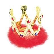 Colorful queen crown with the jewels