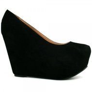Go Back gt Gallery For Black Platform Wedge Shoes