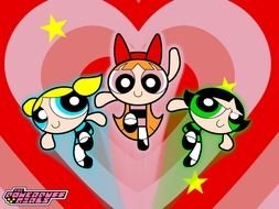 Powerpuff Girls poster drawing