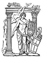 Apollo, Greek God, Drawing