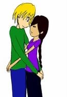 Katniss And Peeta as a picture for clipart