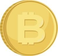 Bitcoin Clipart drawing