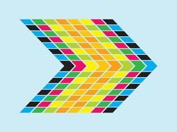 Arrow Colorful drawing