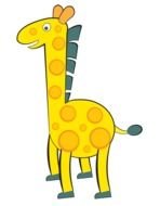 Cute Giraffe Clip Art N9