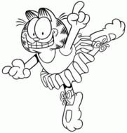 Garfield Coloring Pages N5
