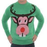 Ugly Christmas green Sweater drawing