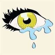 Cartoon Crying Eyes N3