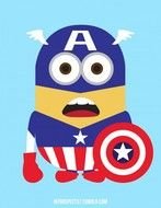 Minions Como Superh eacuteroes Capit aacuten Am eacuterica