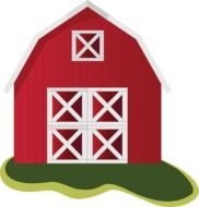 Farm Barn Clip Art N12