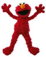 Elmo Monster Sesame drawing