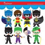 Boy Superhero Clip Art N14
