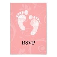 White Baby Footprints Clip Art