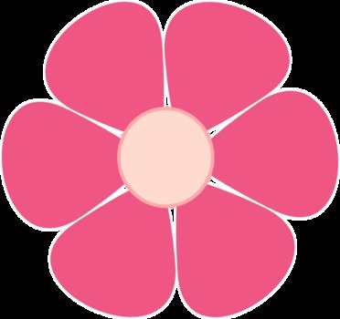 Pink Flowers Clip Art N77