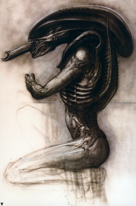 HR Giger Alien free image download