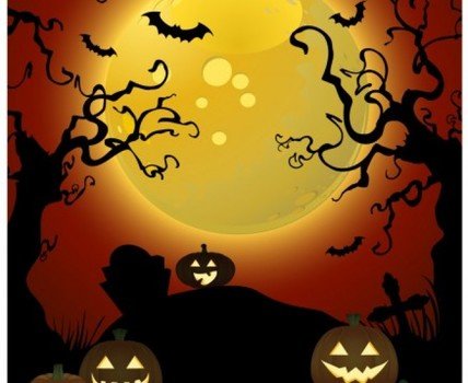 Creepy Tree Vector Free