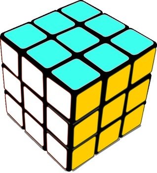 Rubiks Cube Clip Art N19