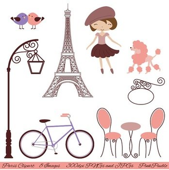 Eiffel Tower Paris Clip Art Free N3