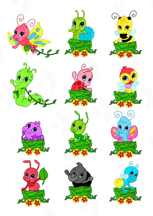 Cute Baby Bugs