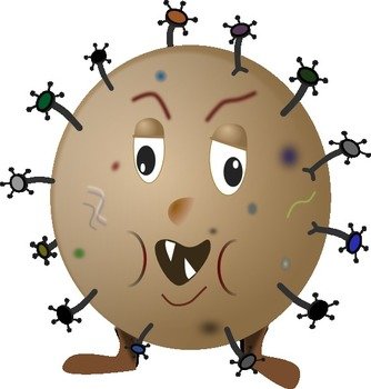 Animated Germs Clip Art