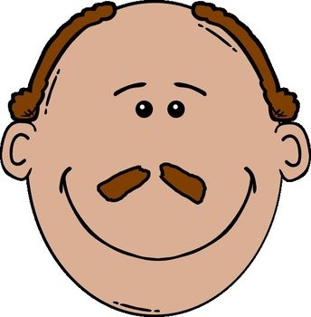 Bald Man Clip Art N7